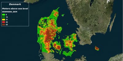 Mapa ng klima denmark 