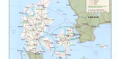 Mapa ng denmark ocean beach holiday park na ito 