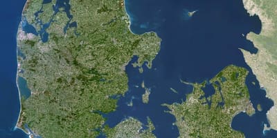 Mapa ng denmark satellite 